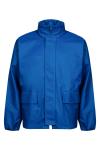 Lyngsøe Rengøringsjakke i kraftig PU kvalitet LR68 - Royal Blue / XS | Regntøj | EN 1186 | EN 14605:2005+A1:2009 Type 4B