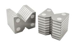 Lamel v-blokke 50x58x46 mm i sæt (stål-alu)