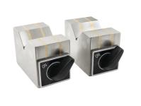 Magnet v-blok 70x40x50 mm med on/off funktion (2 stk)