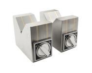 Magnet v-blok 100x50x80 mm med on/off funktion (2 stk)