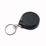 Key-bak nøglering mini-bak sort med clips