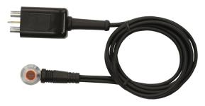 Probe ø17,0 mm. 2,5mhz støbejern pvc pe og lignende