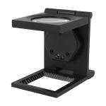 Trådtæller med måleskala (foldbar) med 8x forstørrelse med led lys og ø30 glaslinse