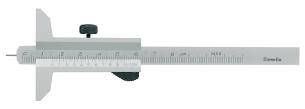 Dybdeskydelære 0- 80 mmx0,05 m. målestift (50 mm bro)