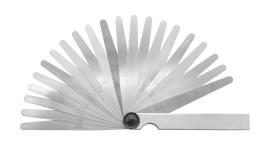 Søgerblade 0,10-2,00 mm (21 blade) 100 mm konisk afrunding og 10 mm bredde