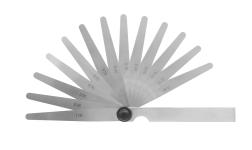 Søgerblade 0,05-1,00 mm (13 blade) 100 mm med konisk afrunding og 10 mm bredde