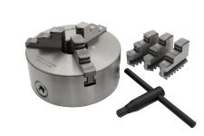 Centrerpatron 3-bakket dia. ø160 mm i støbegods
