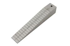 Flad målekile 1-20 mmx1 mm i aluminium