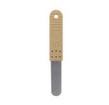 Søgerblad 0,50 mm med plastik håndtag (beige)