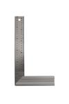 Snedkervinkel 200x120 mm med kraftig base i aluminium