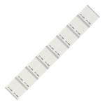 Selvlaminerende etiket 9 x 18mm