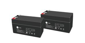 Bly akku 12v-1,3 ah k2 - 2 pak
