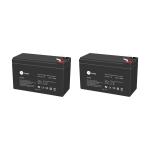 Bly Akku K2 12V-7,2 Ah T1 - 2 pak