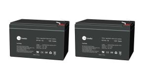 Bly Akku K2 12V - 12 Ah T2 VDS - 2 pak - (2 stk.)