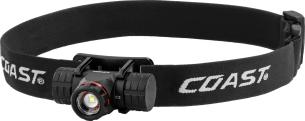 Coast genopladelig pandelampe xph25r 400 lumen - i blisterpakning