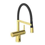 messing rstet b kkenarmatur k pro touchless silhouet damixa