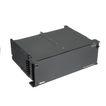 Hd flex 19 panel udtræk 4u for 48 kassetter (max 576 fiber) sort