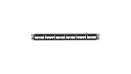 Patchpanel 24 port utp uden konnekter 1u