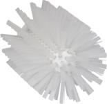 Vikan Rørbørstehoved 16cm, Ø9cm PBT/PP/rustfrit stål, medium børstehår 53809 - Hvid | Børster og koste | Børster-Skrubber-Skraber | Medium