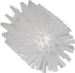 Vikan Rørbørstehoved 15,5cm, Ø7,7cm, PP/polyester/rustfrit stål, medium børstehår 53807 - Hvid | Børster og koste | Børster-Skrubber-Skraber | Fødevaregodkendt