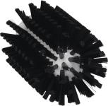 Vikan Rørbørstehoved 15,5cm, Ø7,7cm, PP/polyester/rustfrit stål, medium børstehår 53807 - Sort | Børster og koste | Børster-Skrubber-Skraber | Fødevaregodkendt