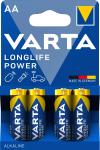 Varta batteri longlife power aa 4 stk