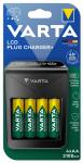 Varta batteri lcd plug charger+ 4x aa 2100mah