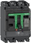 Maksimalafbryder compact nsx100hb1 75 ka ved 690 vac ma kortslutningsrelæ 50 a 3 poler 3 beskyttede