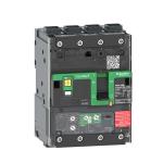 Maksimalafbryder compact nsxm e (16 ka ved 415 vac) 4p4d 50 a mærkestrøm micrologic 4.1 strømrelæ everlink tilslutning