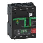 Maksimalafbryder compact nsxm b (25 ka ved 415 vac) 4p4d 100 a mærkestrøm micrologic 4.1 strømrelæ everlink tilslutning