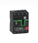 Maksimalafbryder compact nsxm b (25 ka ved 415 vac) 3p3d 160 a mærkestrøm micrologic 4.1 strømrelæ skinnetilslutning