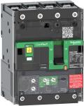 Maksimalafbryder compact nsxm f (36 ka ved 415 vac) 4p4d 100 a mærkestrøm micrologic 4.1 strømrelæ skinnetilslutning