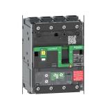 Maksimalafbryder compact nsxm n (50 ka ved 415 vac) 4p4d 100 a mærkestrøm micrologic 4.1 strømrelæ everlink tilslutning