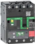 Maksimalafbryder compact nsxm h (70 ka ved 415 vac) 3p3d 25 a mærkestrøm micrologic 4.1 strømrelæ skinnetilslutning