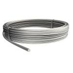 Rundleder i aluminium ø 8mm