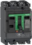 Maksimalafbryder compact nsx250n 50 ka ved 415 vac ma kortslutningsrelæ 220 a 3 poler 3 beskyttede
