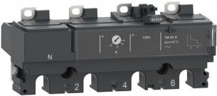 Strømrelæ tm63g for compact nsx 100/160 maksimalafbrydere bimetal/elektromagnetisk mærkestrøm 63 a 4 poler 4 beskyttede