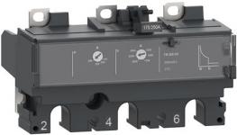Strømrelæ tm125dc for compact nsx 160 dc bimetal/elektromagnetisk 125 a mærkestrøm 3 poler 3 beskyttede