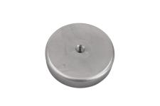 Ferrit pottemagnet Ø63 mm med M8 gevindhul (350 N)