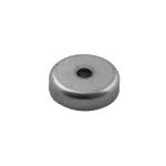 Neodymium pottemagnet ø16x4,5 med undersænket skruehul ø3,5 mm