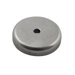 Neodymium pottemagnet ø40x8,0 med undersænket skruehul ø5,5 mm