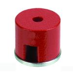 Alnico knapmagnet ø12,7 (7n) huldiameter ø4,5