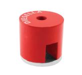 Alnico knapmagnet ø25,4 (34n) huldiameter ø4,8