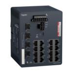 Modicon managed switch - 16 porte for kobber + 4 gigabit sfp