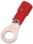 Ringkabelsko isoleret rød 0,5-1mm2 m8 din46237