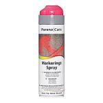 Pureno markeringsspray 500ml Pink beregnet til mærkning på veje, bygninger, tuneller m.m.