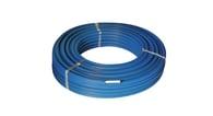 Henco alupex-rør rixc ø16 x 2,0 mm x 50 m med 9 mm blå isolering