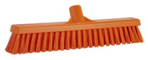 Vikan fejekost 410mm blød/stiv orange