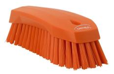 Vikan håndbørste l 200mm stiv orange