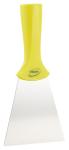 Håndskraber 4011, Vikan PP/rustfrit stål, 10 cm, med gevind - 10 cm / Gul | Skrabere | Fødevarer Håndtering | NODISCOUNT